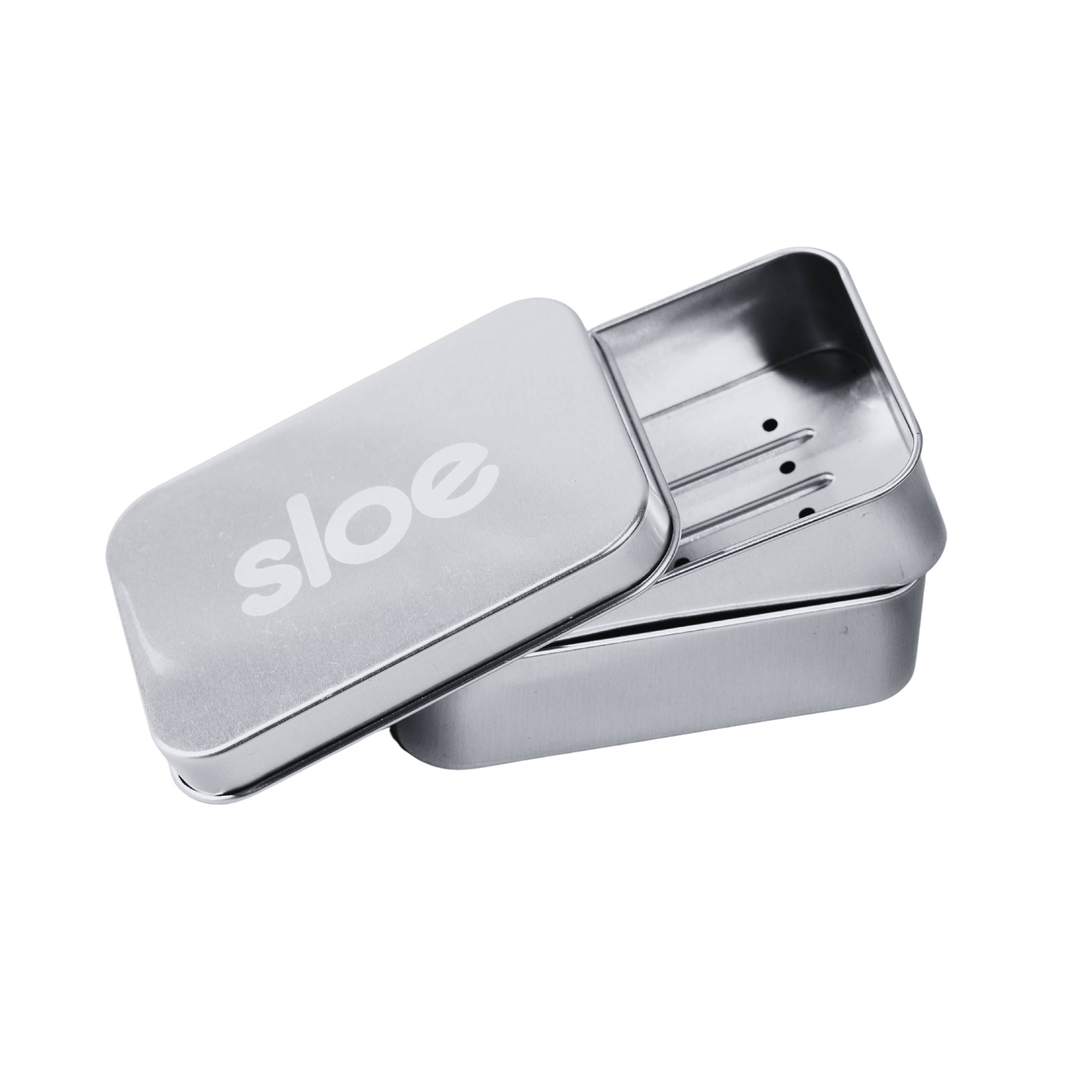 Sloé - Wholesale Bar Soap - La boîte à savon rectangulaire nomade 2-en-1 : 3,68€HT X6