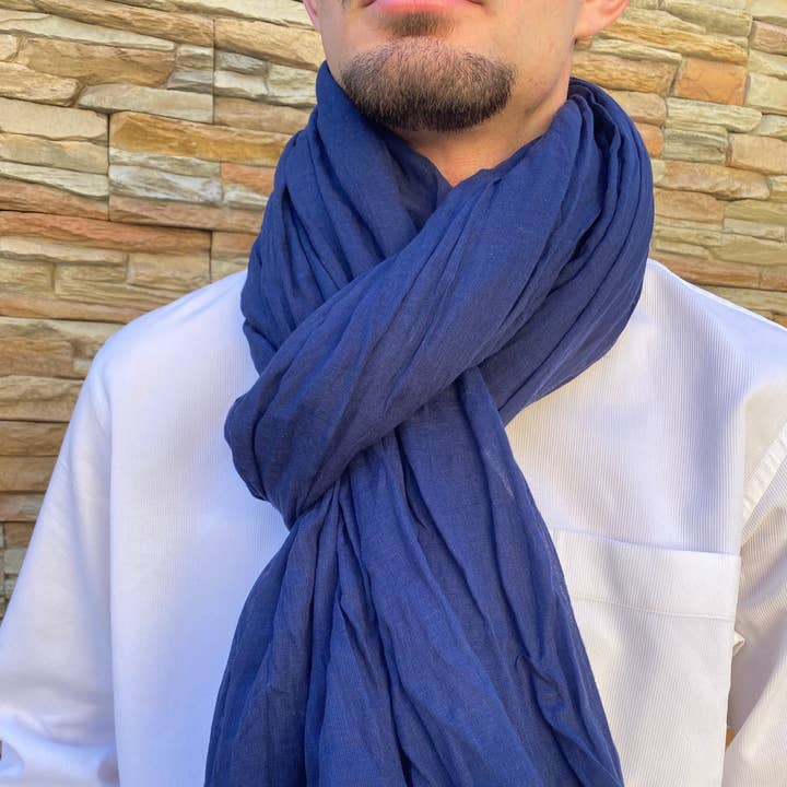 Maison Unik Accessoires - Wholesale Sjaal - Uniseks - Effen Cheche Sjaal 100% Katoen - uniseks - 54 kleuren