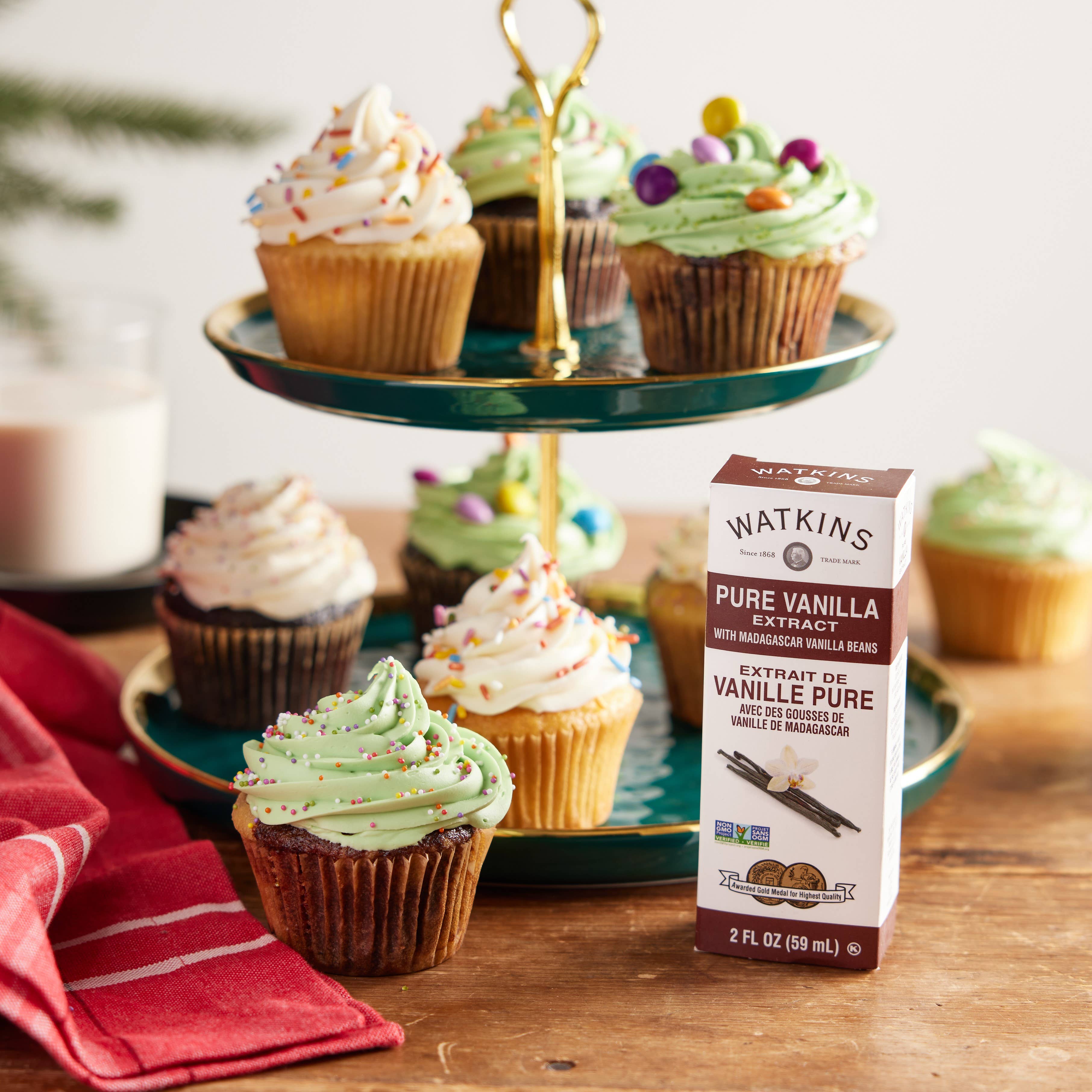 The Watkins Co. - Wholesale Vanilla/Fruit Extract - Pure Vanilla Extract 2 fl oz4