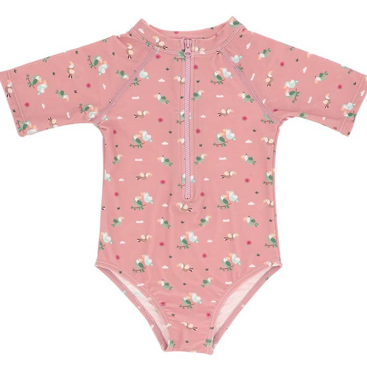 Toucan Zip Swimsuit XL for wholesale by Tutete