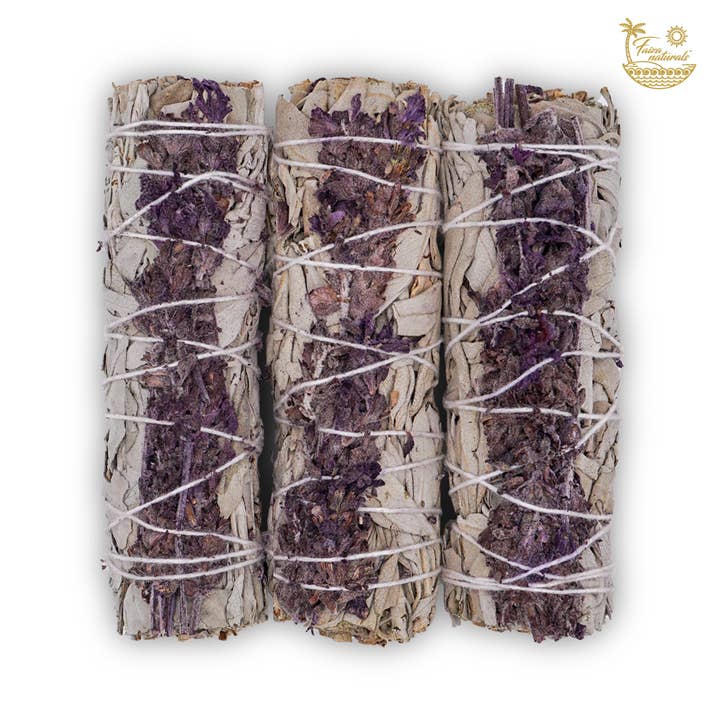 Faiza Naturals - Wholesale Sage Bundle - Lavender and White Sage Bundles