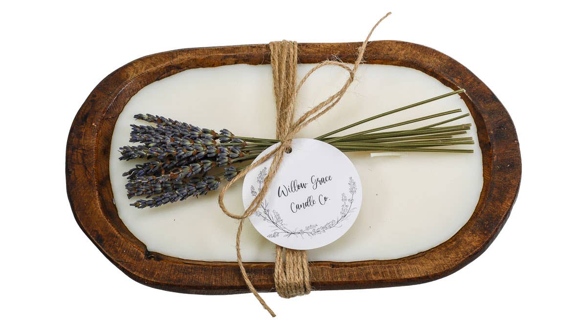 Willow Grace Candle Co - Wholesale Jar/Filled Candle - Petite Dough Candle2