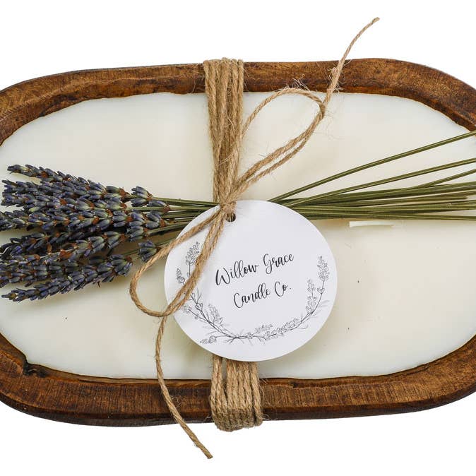 Willow Grace Candle Co - Wholesale Jar/Filled Candle - Petite Dough Candle2