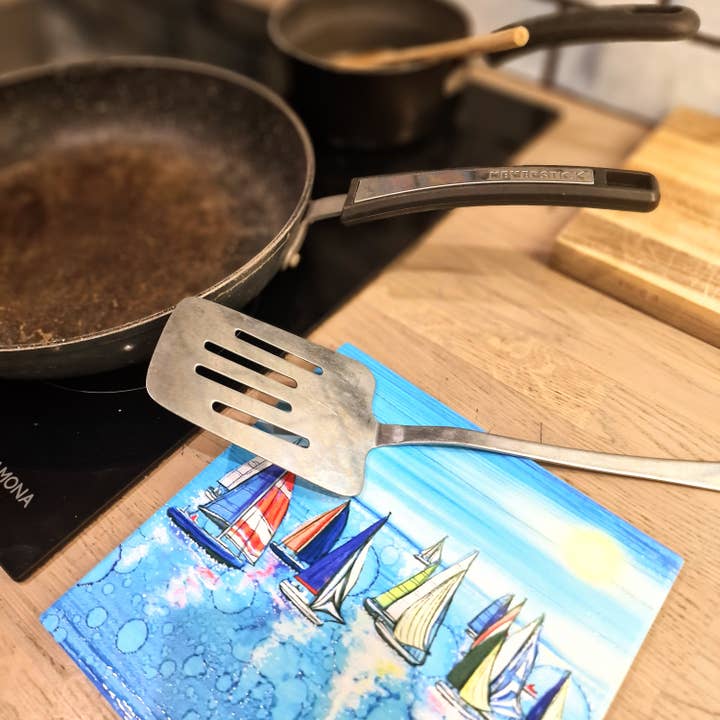 By Jo Crafts – wholesale Trivet – 83-T - Nautical Regatta Trivet1