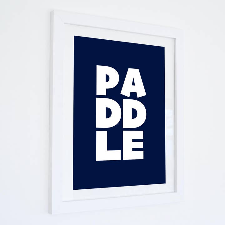 PADDLE - Estampado tipográfico para venta al por mayor de SeaKisses