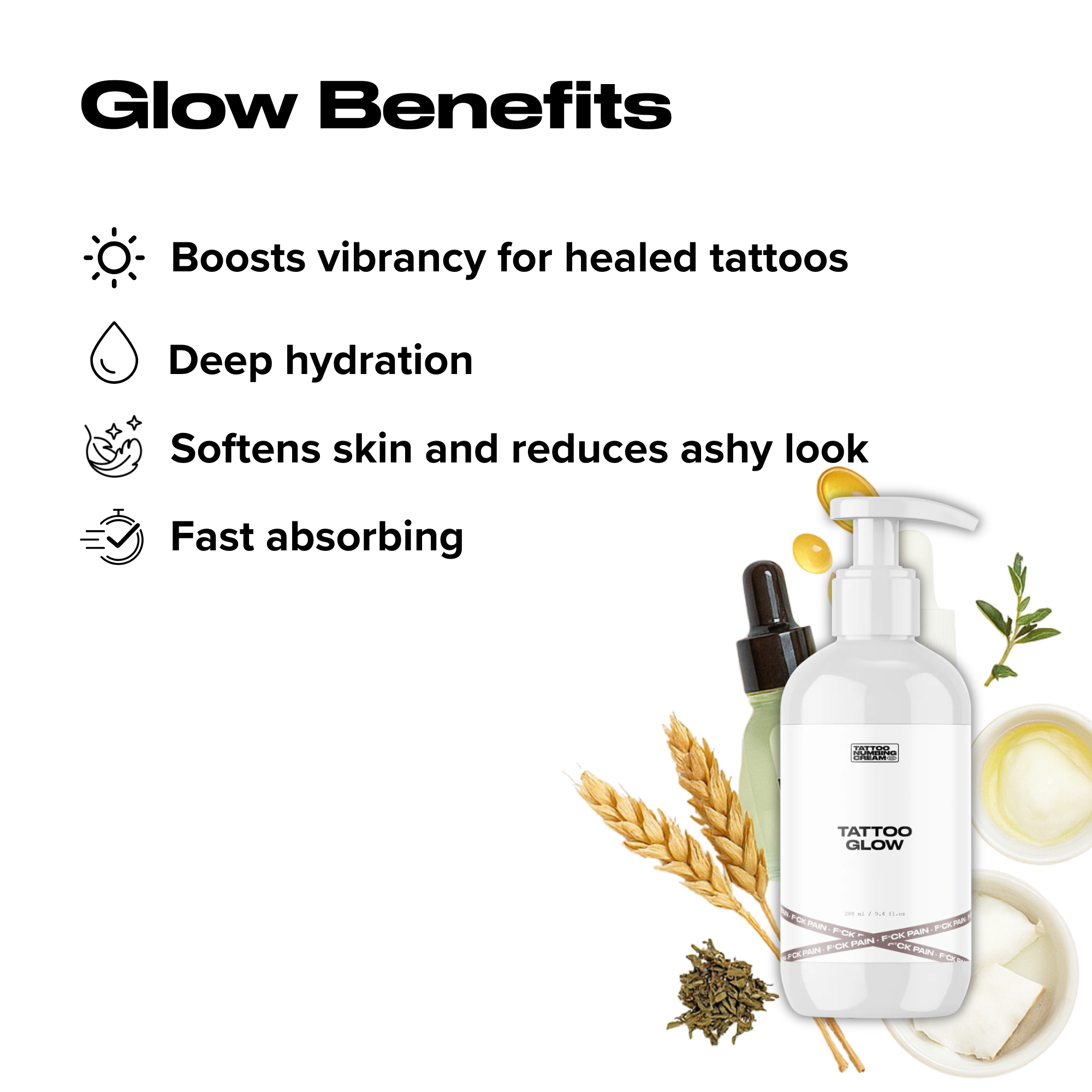 Tattoo numbing cream co – wholesale Tattoo ointment/care – Eternal Tattoo Care Bundle 3