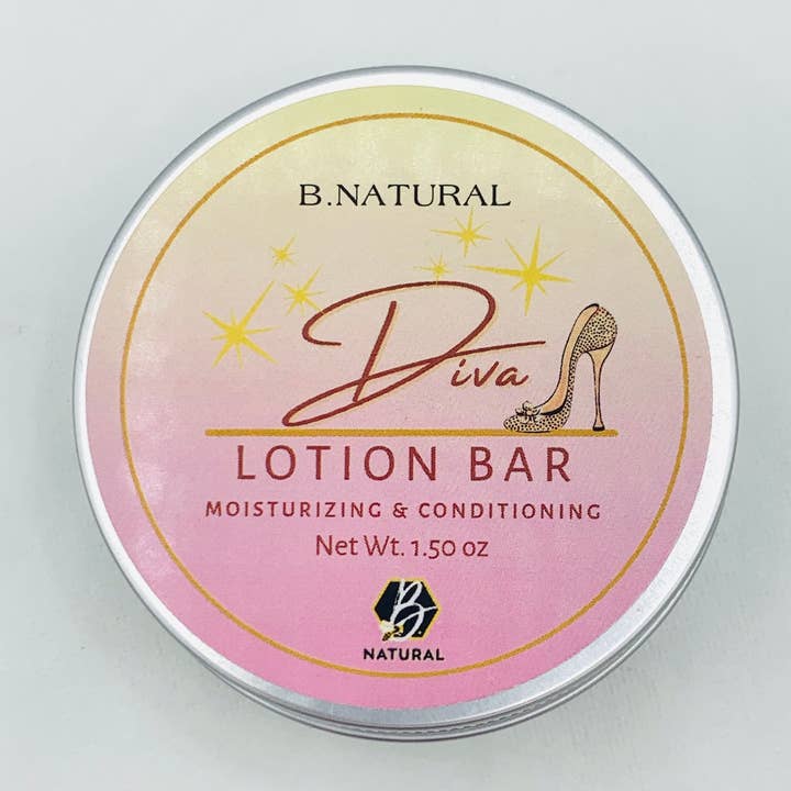 B.NATURAL - Wholesale Solid Lotion - Diva Lotion Bar| #1 Top Seller2