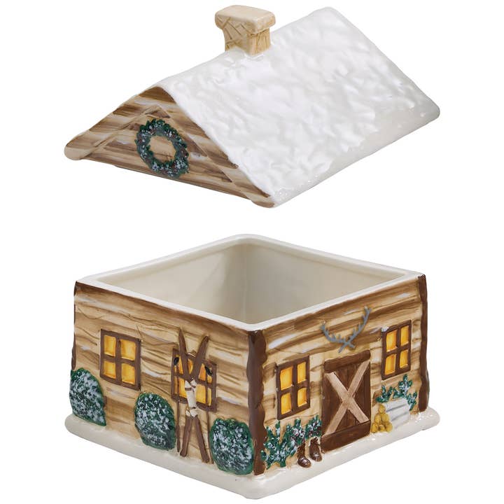 Park Designs - Wholesale Cookie Jar - Cabin Sweet Cabin Cookie Jar