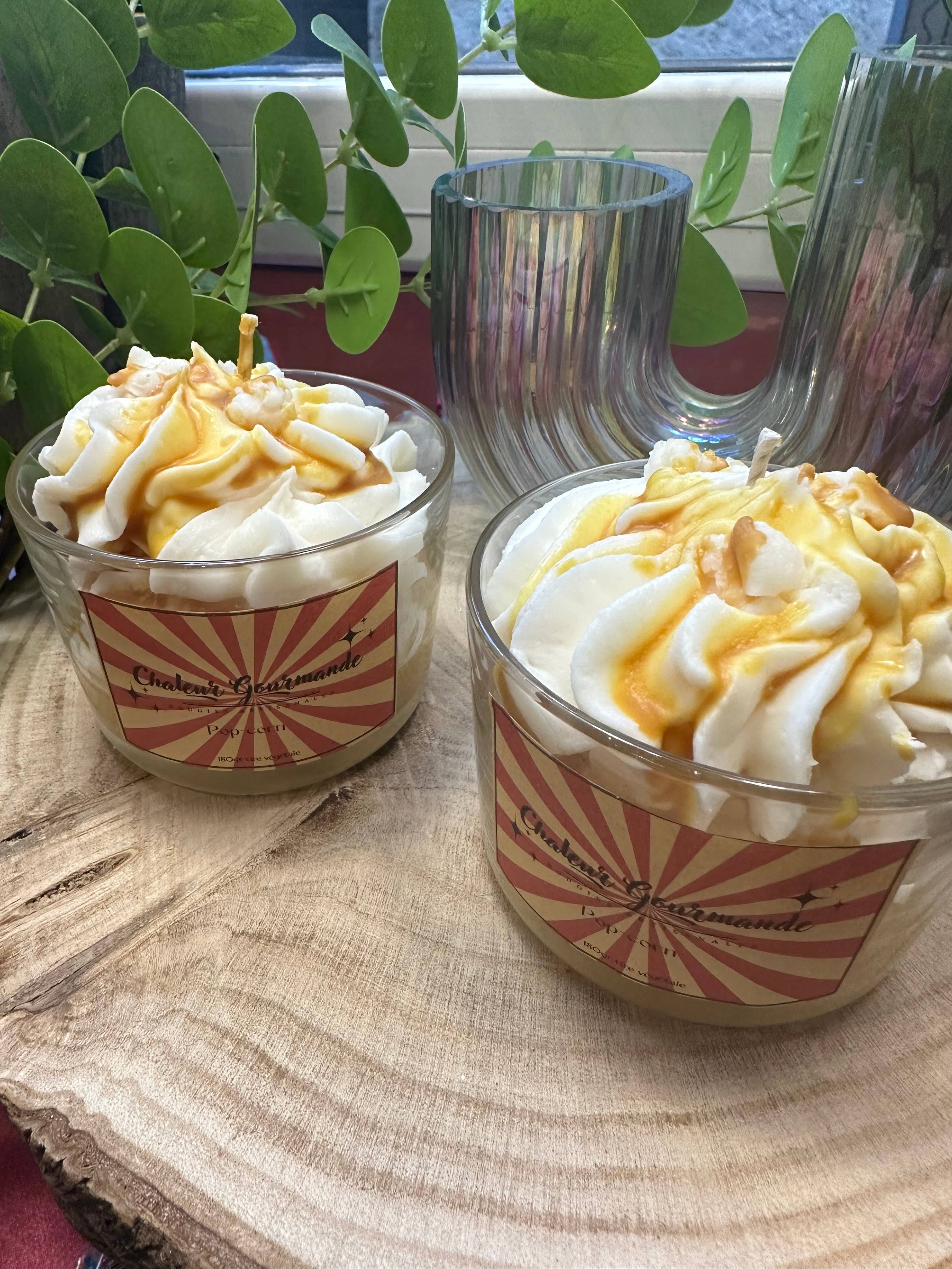 Chaleur Gourmande - Wholesale Novelty Candle - Popcorn candle1