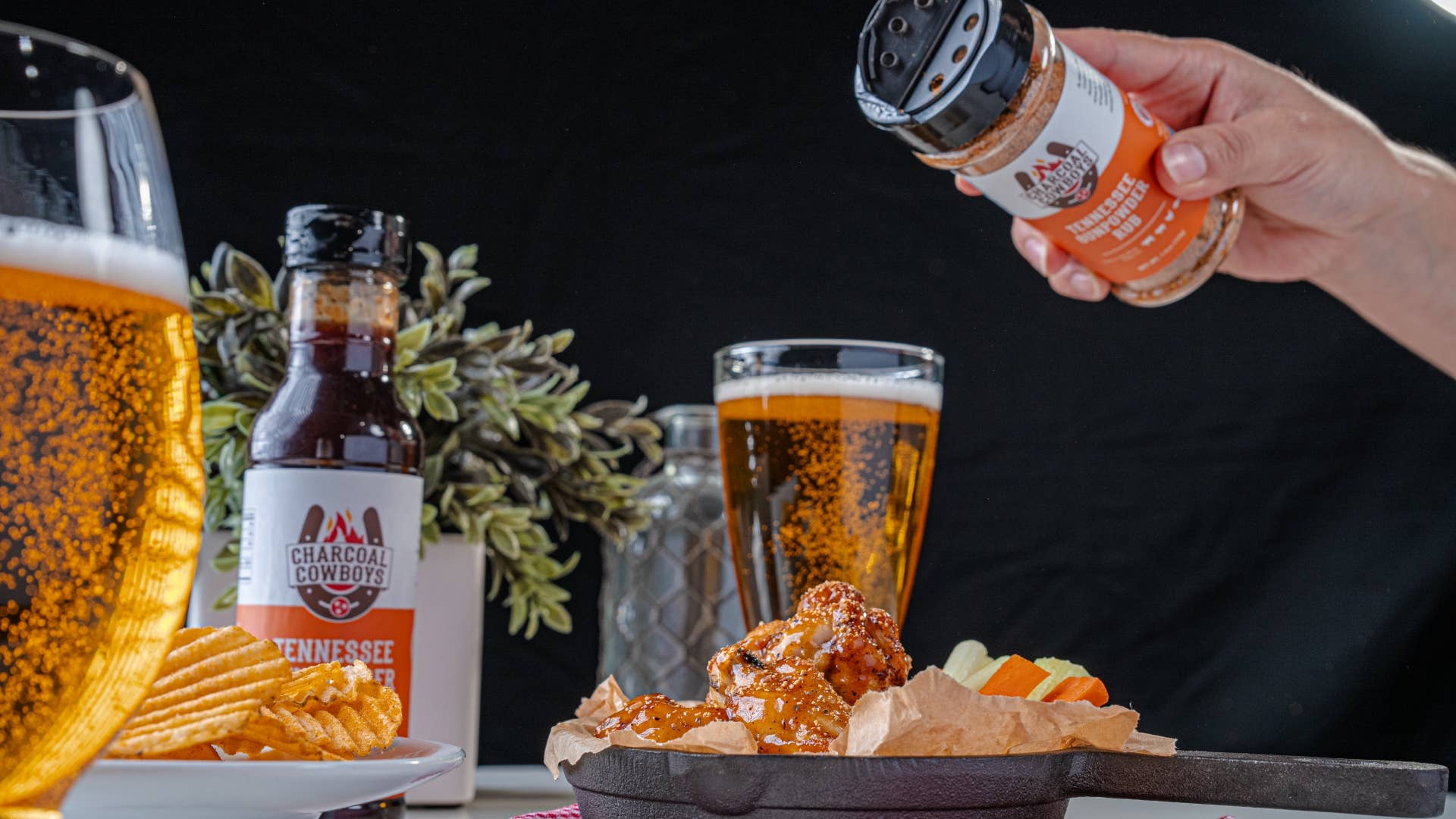 Charcoal Cowboys - Wholesale Rub - Tennessee Gunpowder Rub2