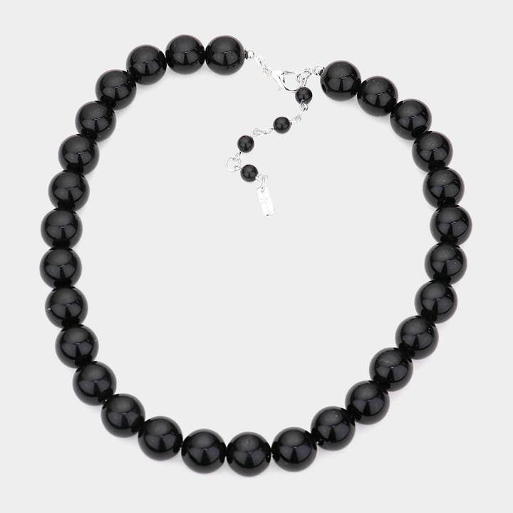 Sensibling Corp. - Wholesale Beaded/Pearl Necklace - 12MM PEARL NECKLACE