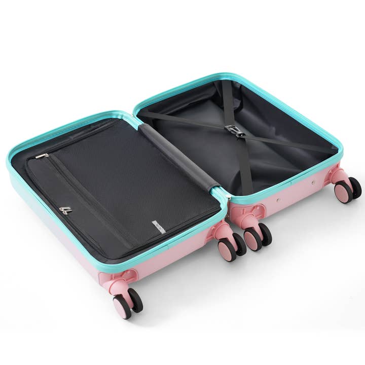 VTNG50 - Wholesale Luggage - Luggage Set of 3, 20, 24, 28inch with USB Port50