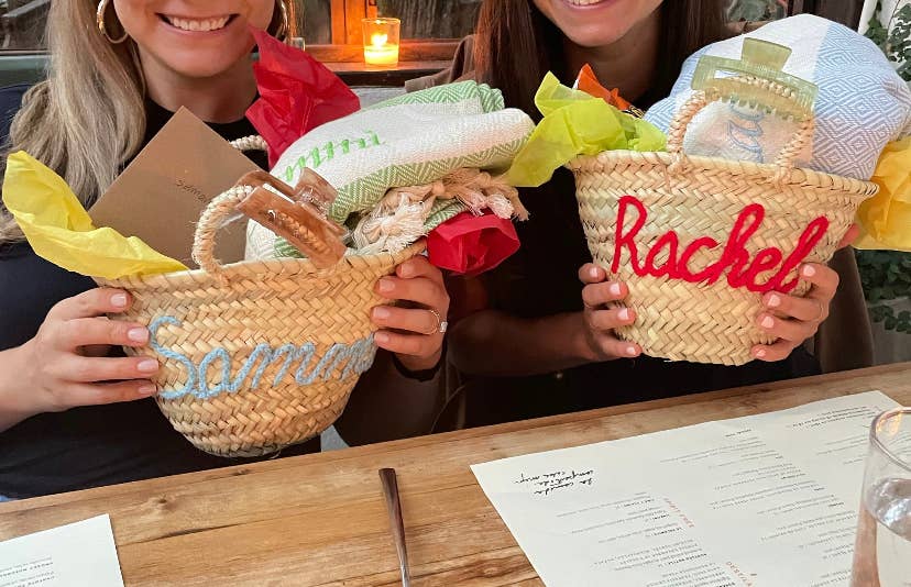 Mikwi - Wholesale Beach Bag - Personalized Beach Bag, Customized Straw - Palm Leaf Basket7