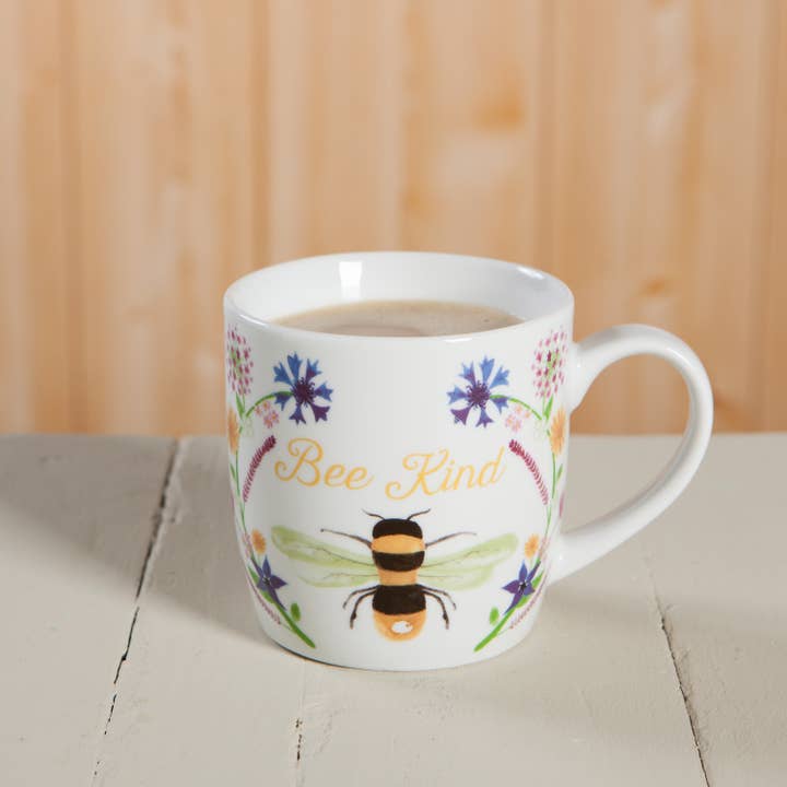 Now Designs by Danica - Wholesale Coffee Mug - Bee Kind Mug 12 oz