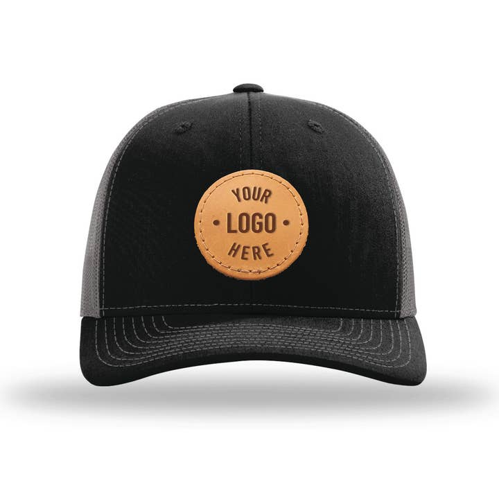 Oowee Products - Wholesale Trucker Hat - Unisex - Custom Leather Patch Trucker Hats - Add Your Logo or Artwork3