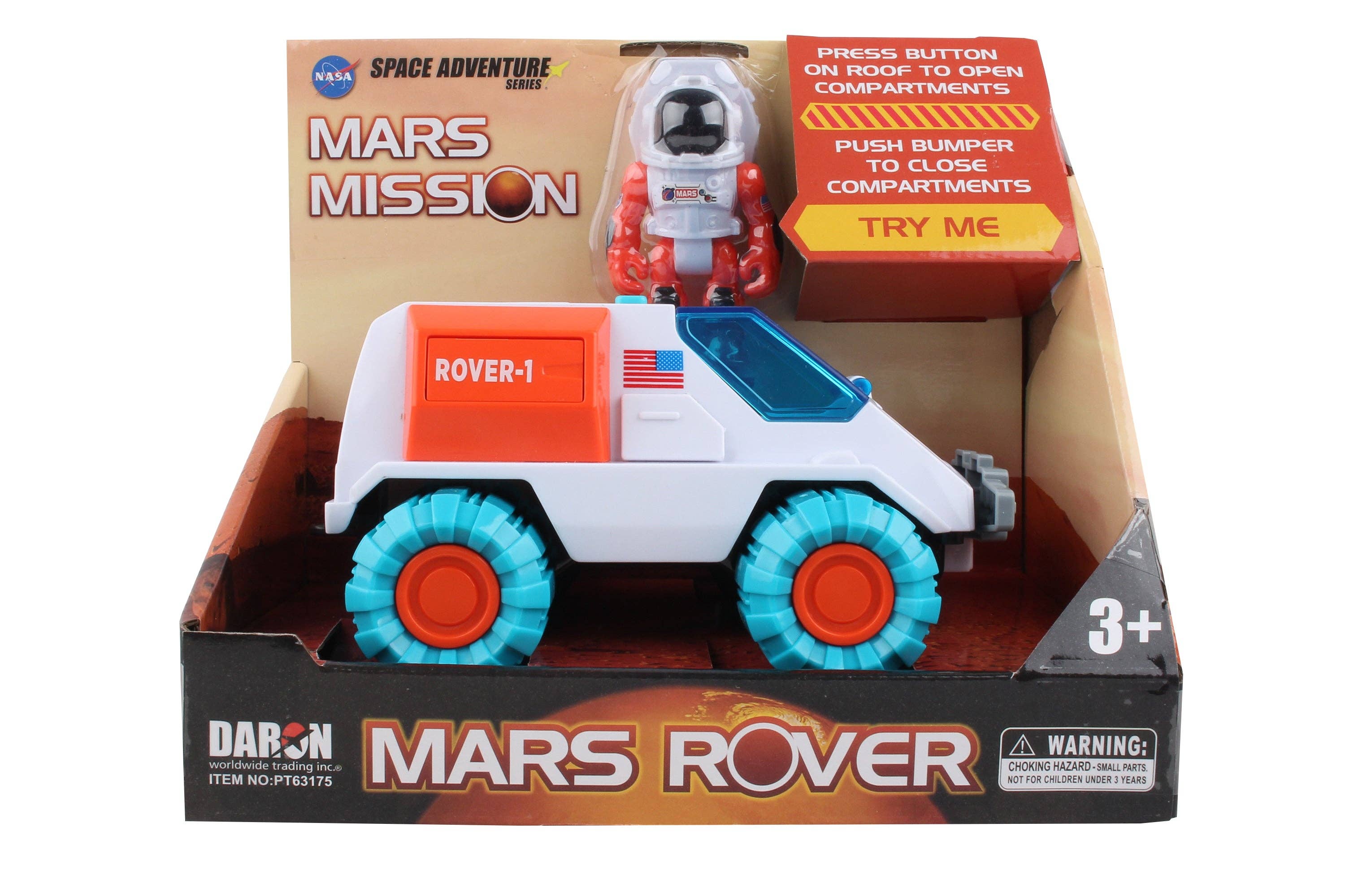 Daron Worldwide Trading - Wholesale Toy Car/Truck - Kids - PT63175 Space Adventure Mars Mission Mars Rover by Daron Toy11