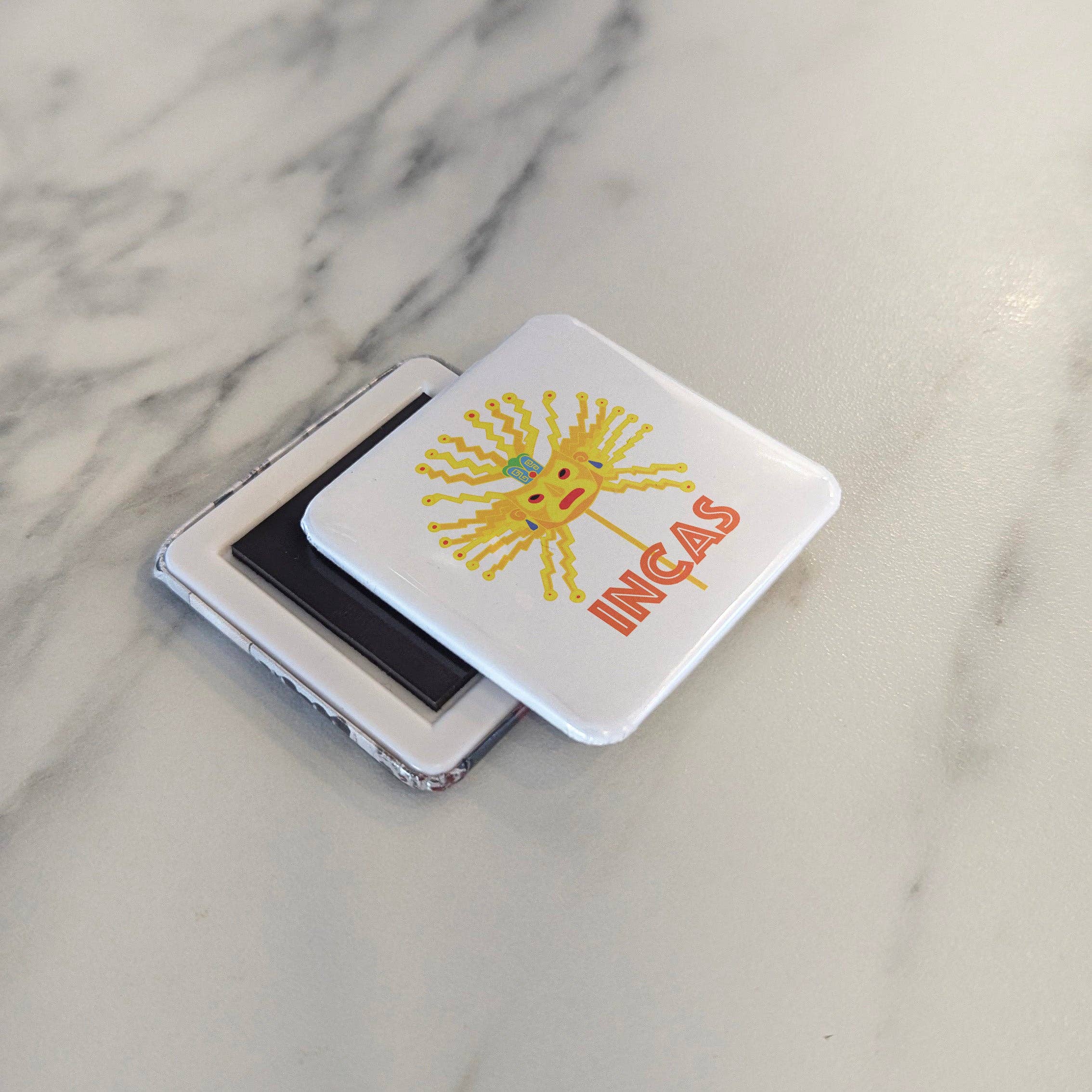 PhiloPerse - Wholesale Magnet - Inca Mask Fridge Magnet3