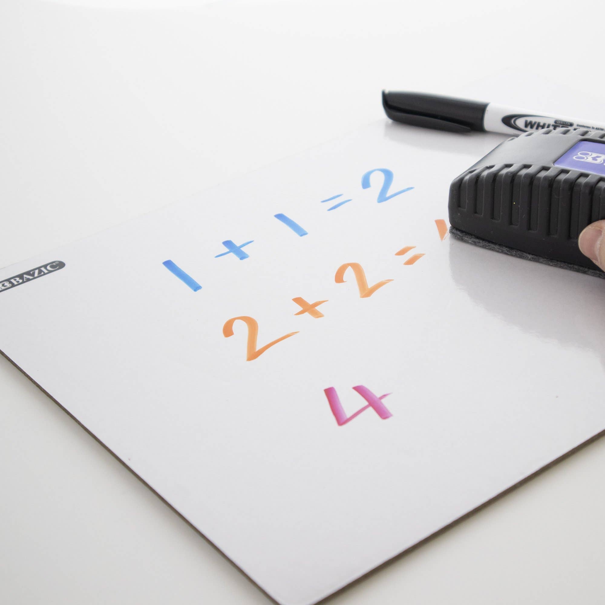 Luna Office Supply -  Everyday Essential - Wholesale Whiteboard/Dry-Erase Board - 9" x 12" Double Sided Dry Erase Lap Board3