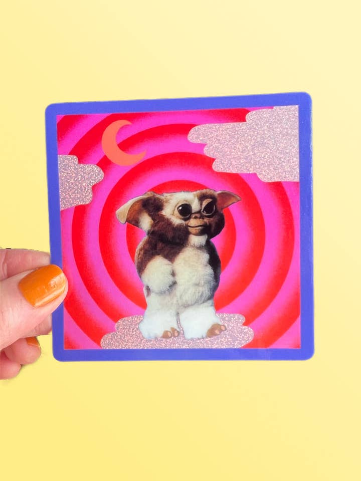 Mogwai on the Move STICKER 3 Inch for wholesale by Astral Weekend