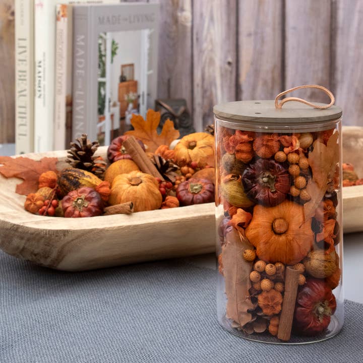 Andaluca - Wholesale Potpourri - Pumpkin Spice Potpourri Jar1