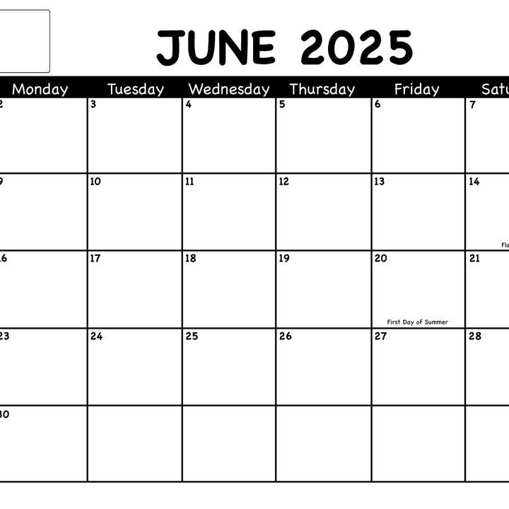 Creative Shapes Etc. - Wholesale Calendar - Academic Year Desk Calendar- Set of 2 Black & White with Pre