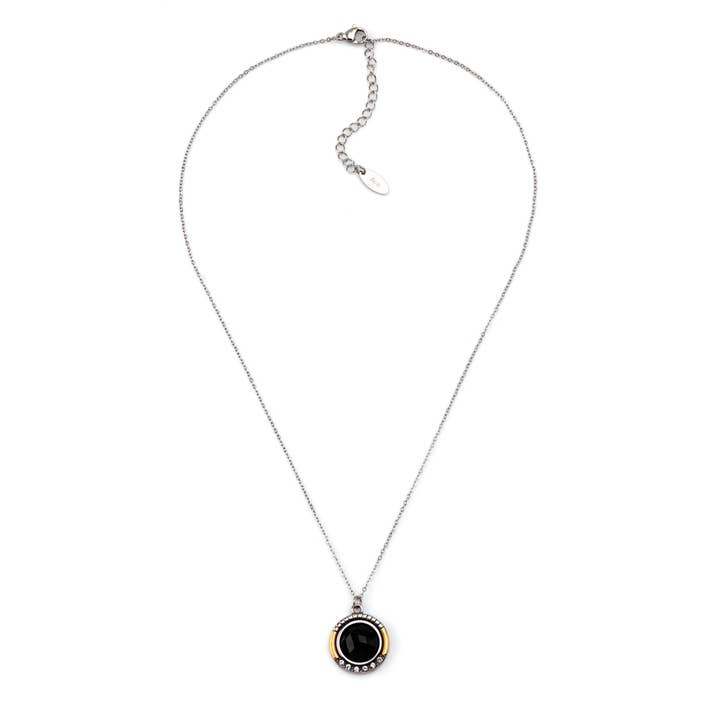 Steel Necklace GKN2211015 for wholesale by Shebiju