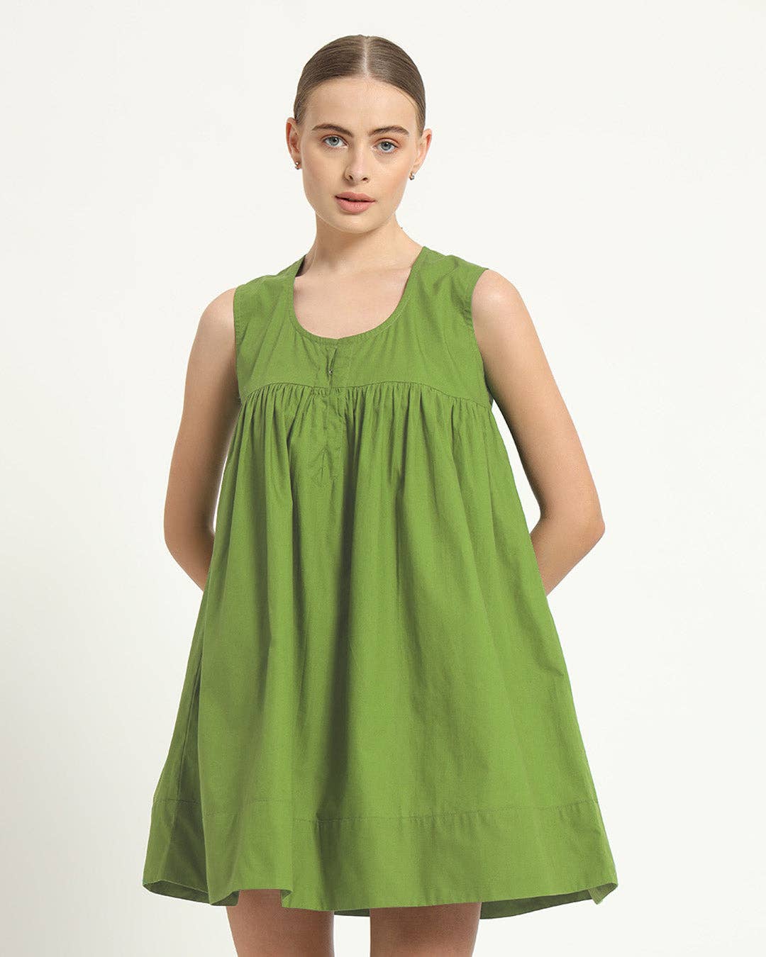 Thevasa - Wholesale Dress - Women's - The Jois Fern Cotton Dress3