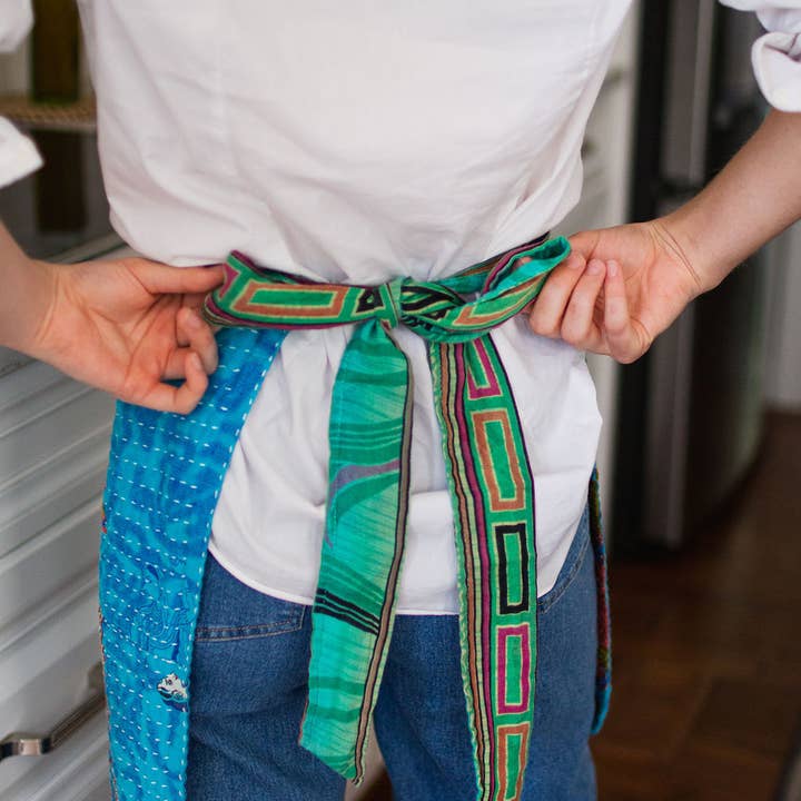 Asha Project - Wholesale Apron - Kantha Apron10