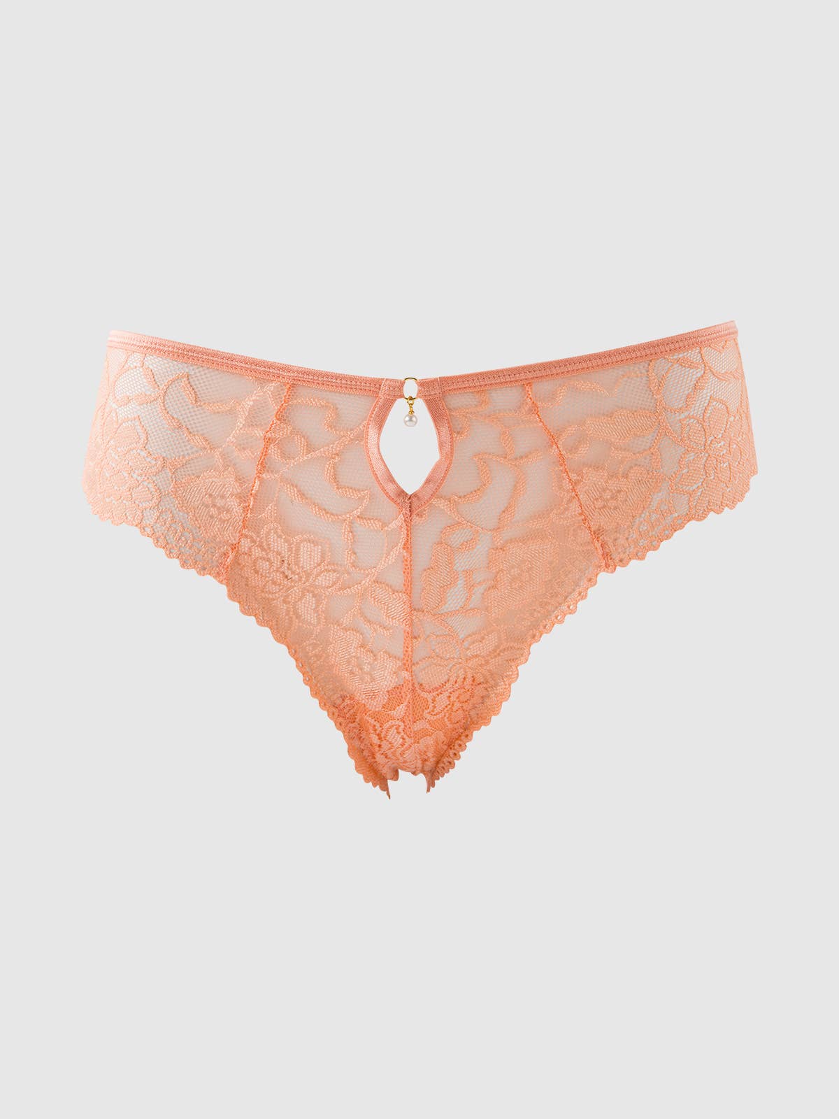 House of Desire - Vente Sous-vêtements – femme - TANGA À TROU DE SERRURE EN DENTELLE EXTENSIBLE GIGI22