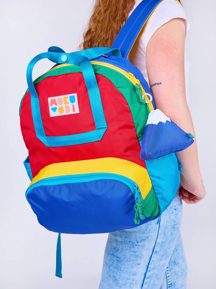 Retro Gadget Atlas Backpack for wholesale by Mokuyobi