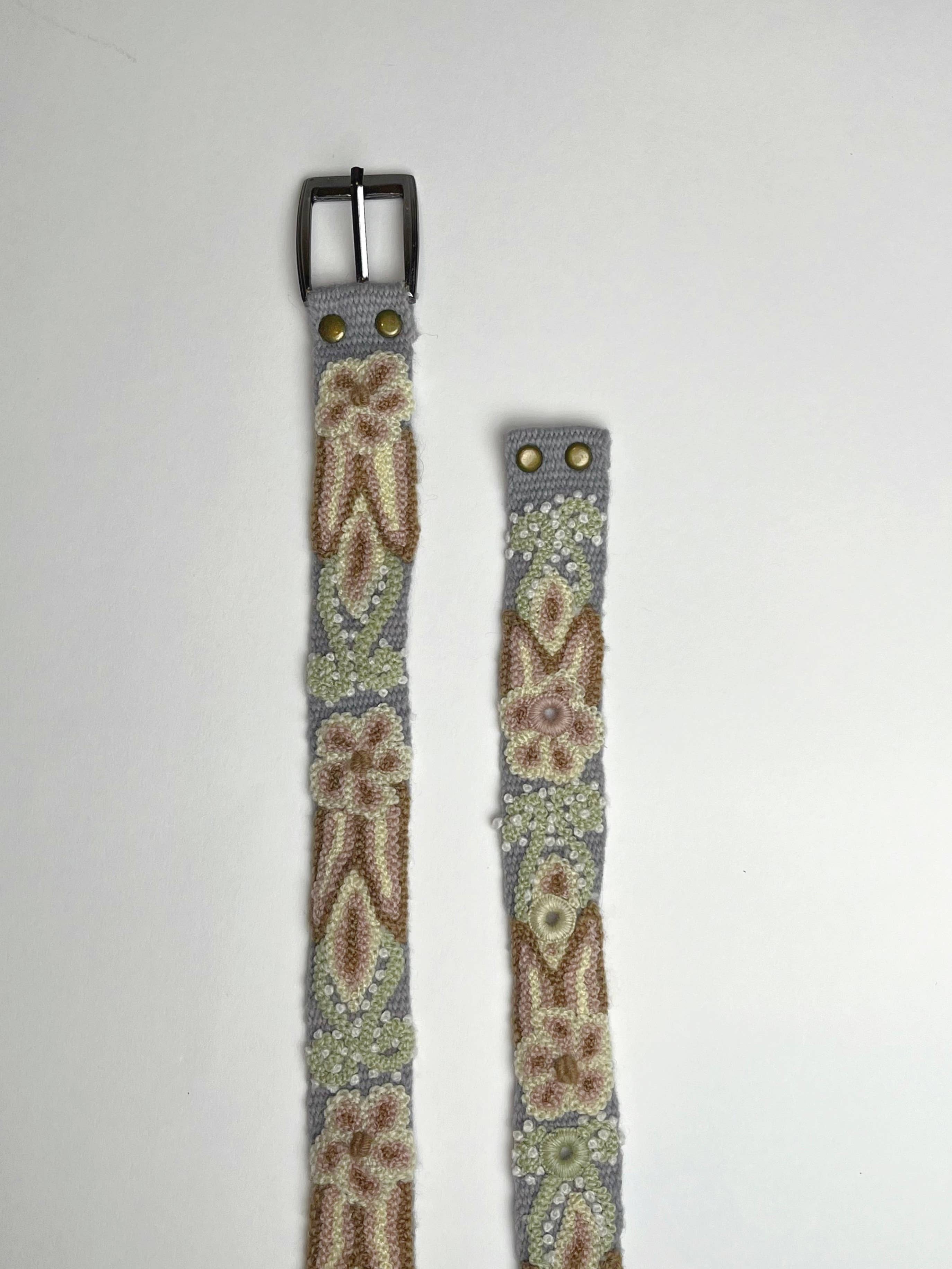 Artesana Love - Wholesale Belt - Women's - Luisa Skinny Embroidered Belt3