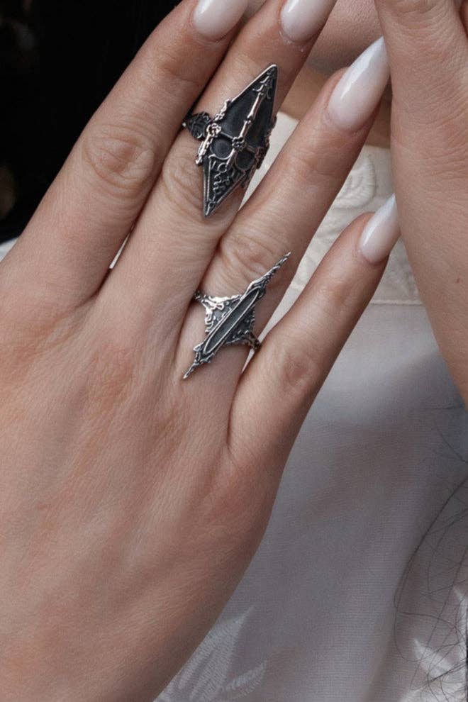 Lively Ghosts - Wholesale Cocktail/Statement Ring - Darkwater Ring7