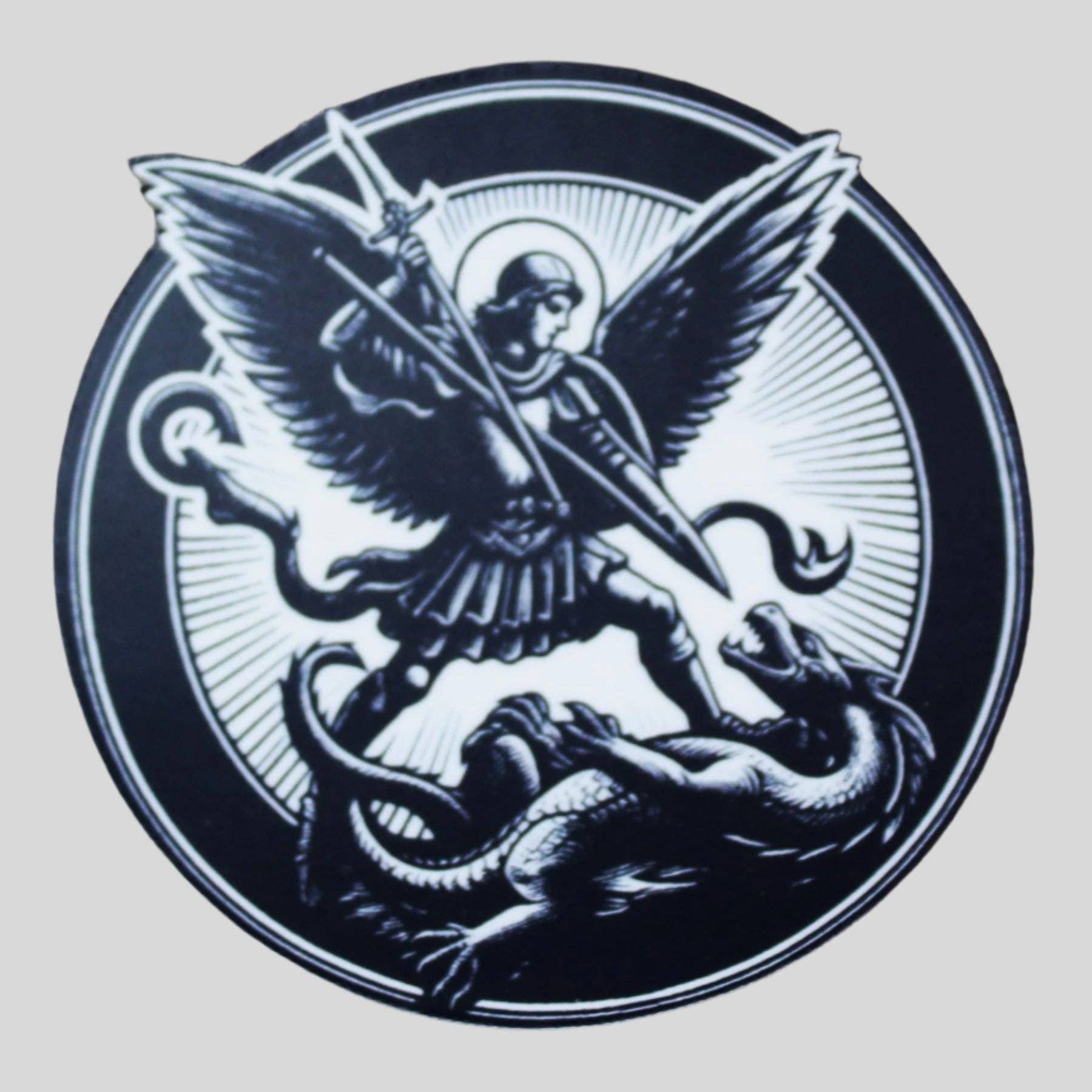 Humble Threads - Wholesale Sticker - Saint Michael the Archangel0
