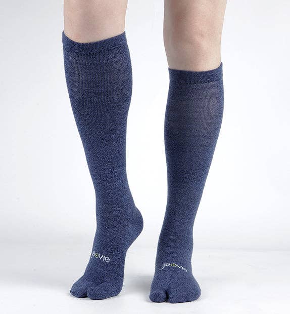 Ja-vie - Vente Chaussettes – femme - Chaussettes de compression à orteil séparé en laine mérinos riche à 76%12