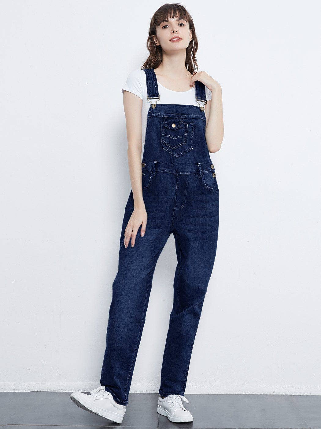 Anna Kaci Wholesale - Wholesale Overalls - Women's - Vintage Straight-Leg Overalls56