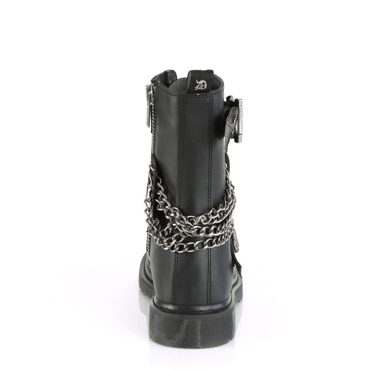 Demonia Bolt 250 Black Vegan Leather Mid-Calf Boots for wholesale on Faire3