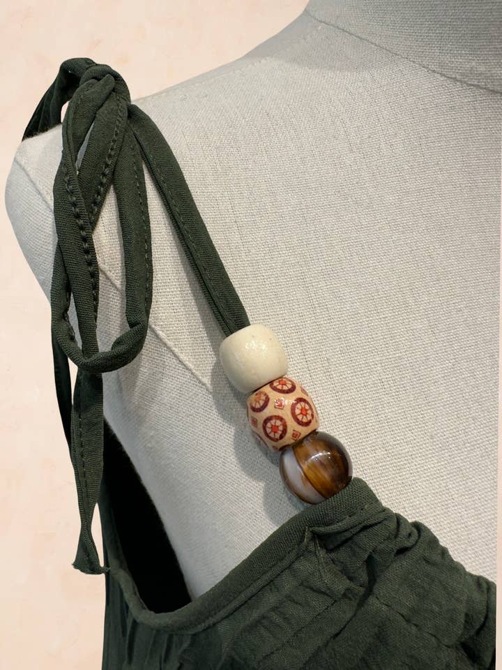 AMARIA - Wholesale Blouse – Women’s - Pleated top with thin straps - Viscose - 021413