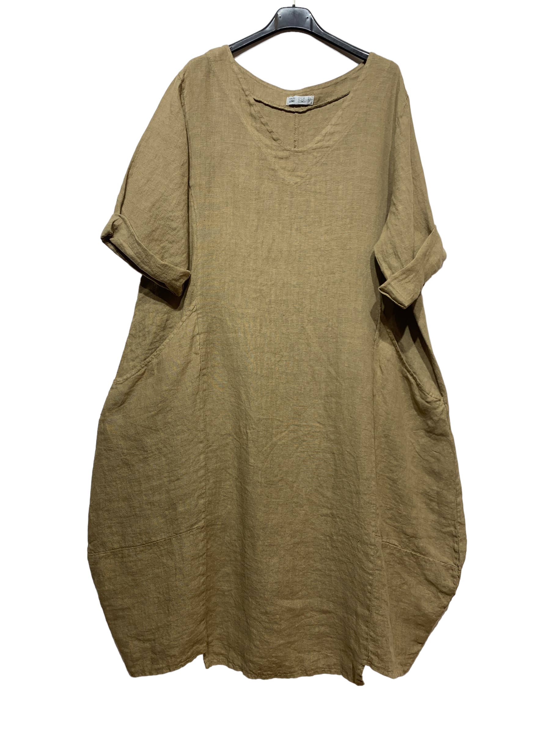 LINEN & COTTON HOUSE – wholesale Dress – Women's – 277 DRESS IN LINEN SPRING SUMMER CLOTHING32