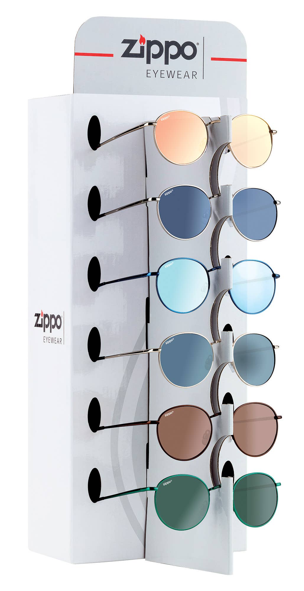 Zippo UK – wholesale Sunglasses – Men's – Zippo - Prepack 9 sunglasses OB130 w/display0
