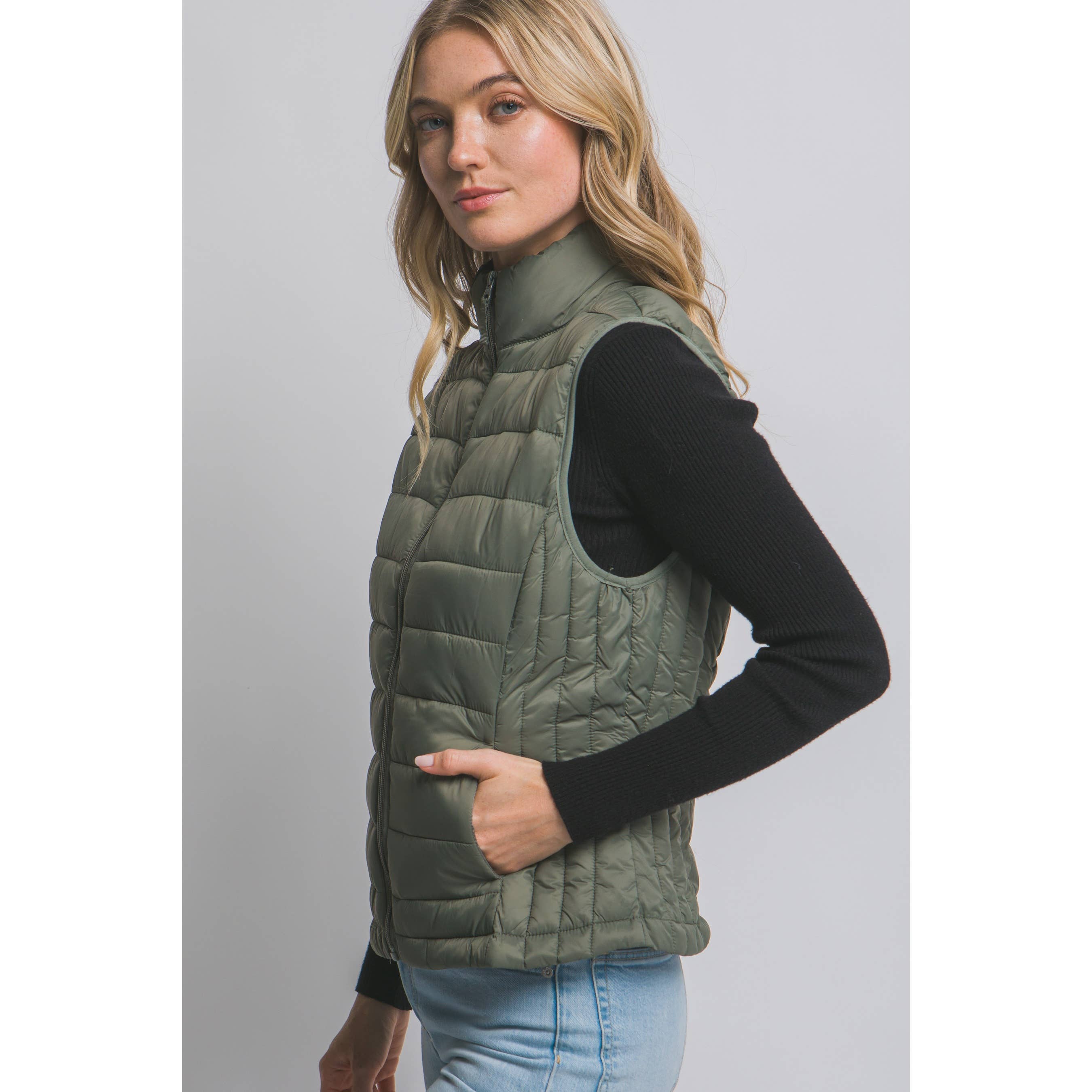 HiteJeans - Vendita all'ingrosso Gilè imbottito - Donna - Gilet imbottito ultraleggero8