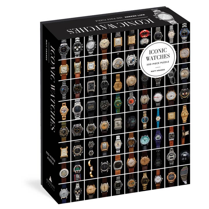 Hachette Book Group - Wholesale Puzzle - Adult - Iconic Watches 500-Piece Puzzle