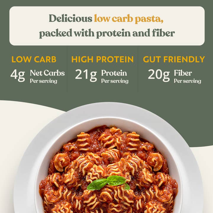 Chef's Kiss - Wholesale Pasta - Low Carb Lupin Radiatori Pasta2