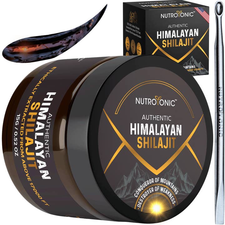 Authentic Himalayan Shilajit® 60 Days Sun Dried Organic Resin for wholesale by NutroTonic
