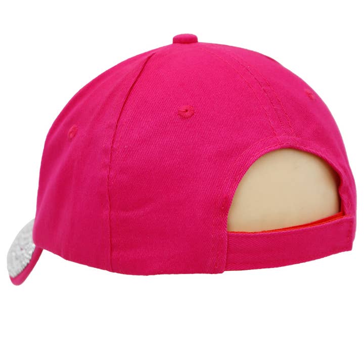 Cap Zone – Boné de beisebol - Mulher por atacado – Route 66 Boné de beisebol em algodão Route 66 Bling Rhinestone6