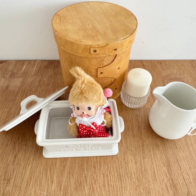 MOND HAUS - Wholesale Keychain - Women's - Wonder Keychain | Adorable Monchichi Doll in Cherry Dress