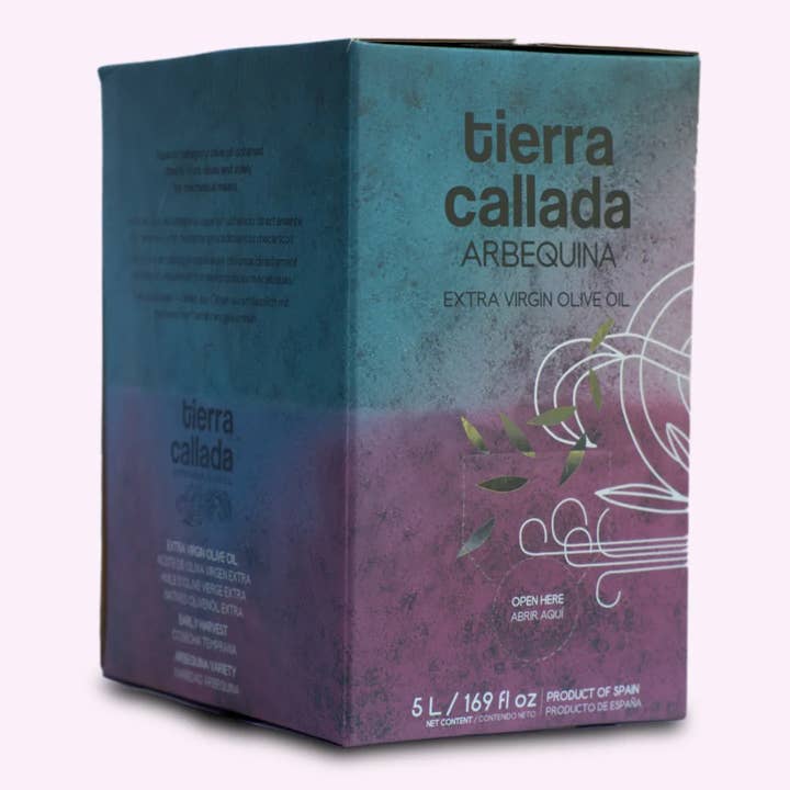 Huile d'olive extra vierge Tierra Callada Arbequina, délicate, 169 fl oz pour la vente par Tierra Callada