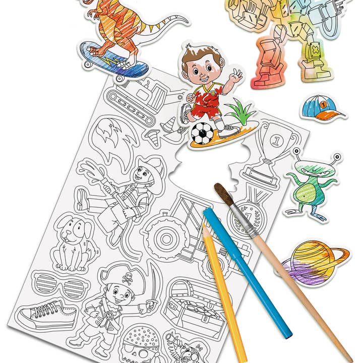 URSUS® / Buntpapierfabrik Ludwig Bähr GmbH & Co. KG - Wholesale Colouring book – Child & baby - Magnetic coloring “Adventure”2