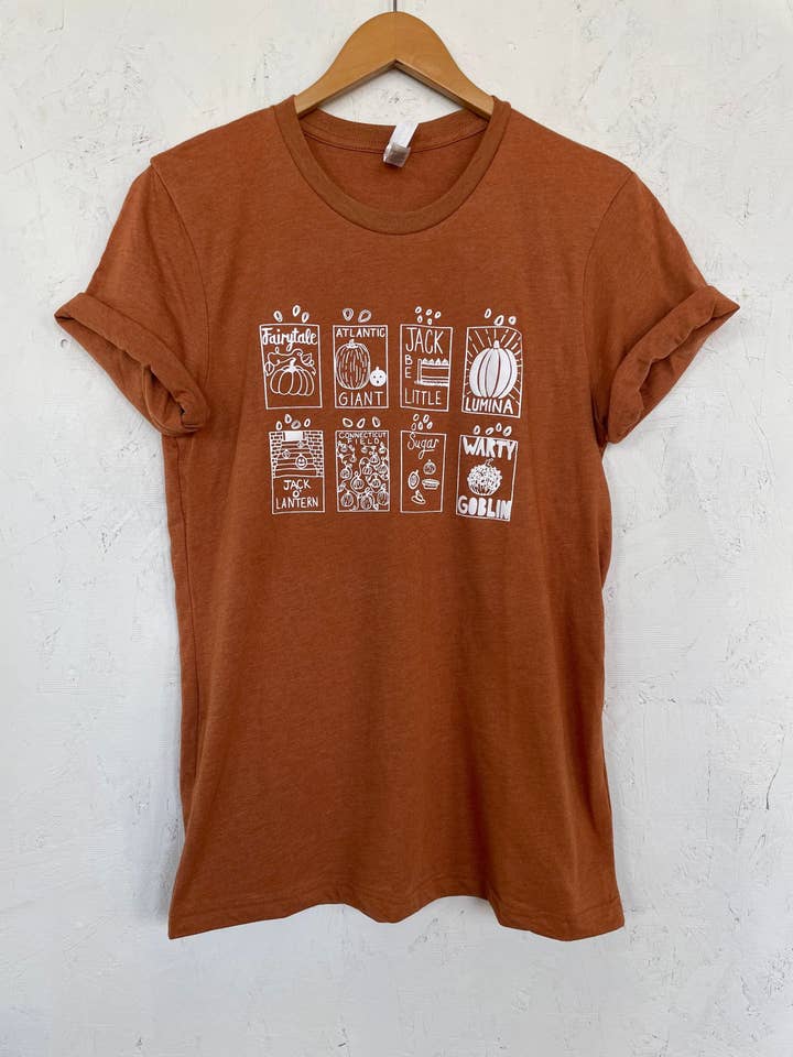 Græskarfrø blød stil t-shirt for engroshandel hos &Morgan