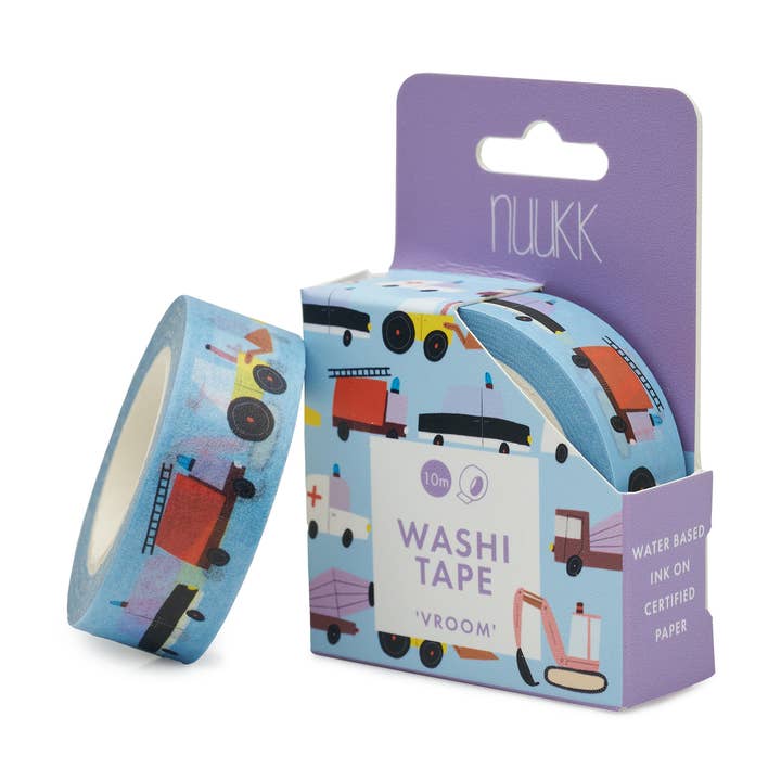 Washi Tape "Cars" for wholesale by nuukk GmbH
