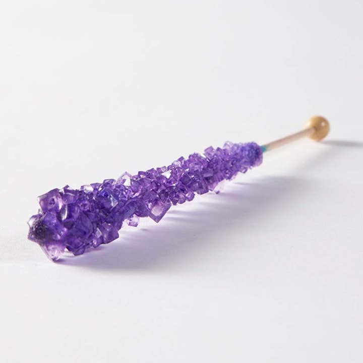 Rock Candy 14 oz - Purple Grape for wholesale by Just Candy
